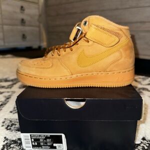 Nike Tan High-Top Sneakers